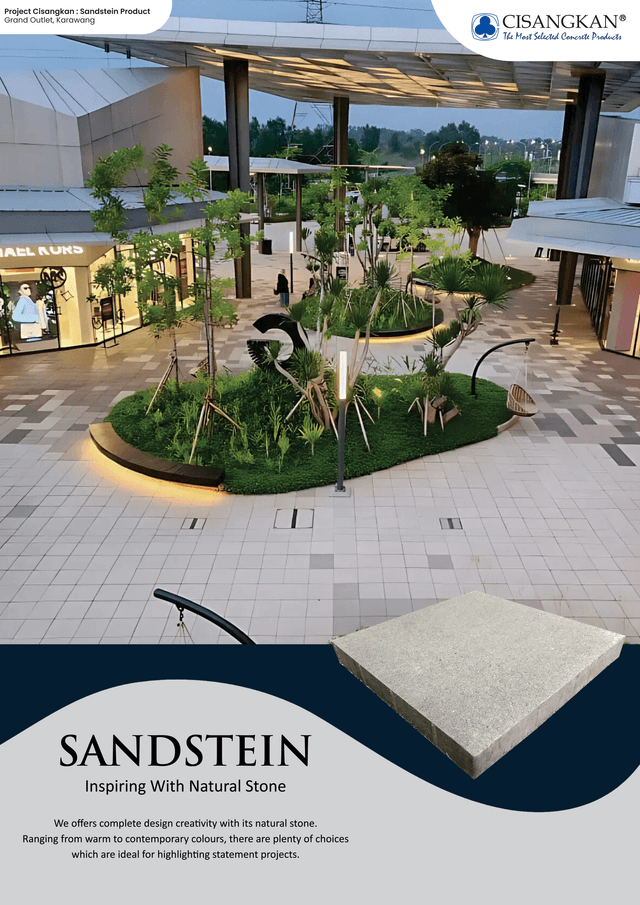 Flyer Sandstein (Grand Outlet, Karawang ALT 2)