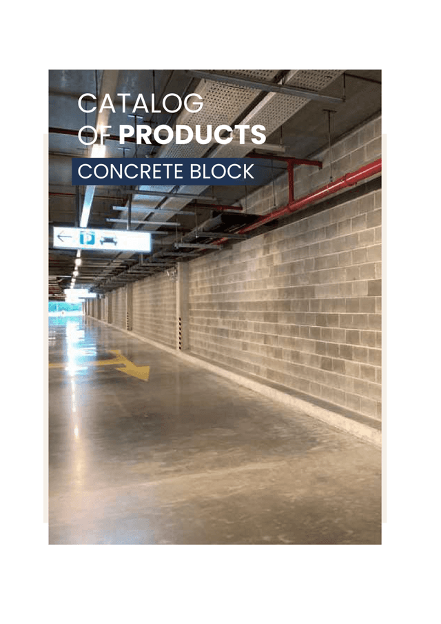 Katalog Concrete Block