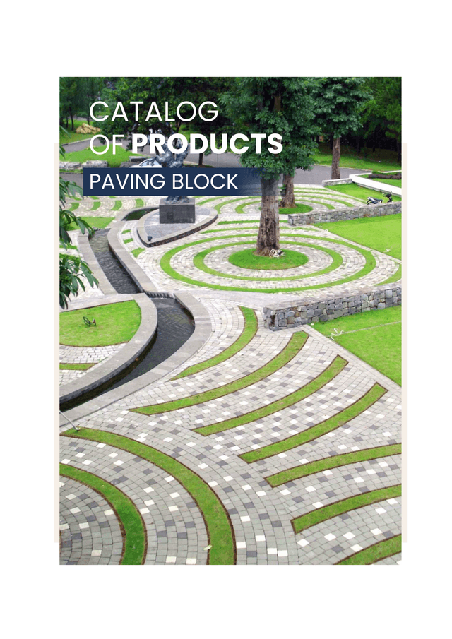 Katalog Paving Block